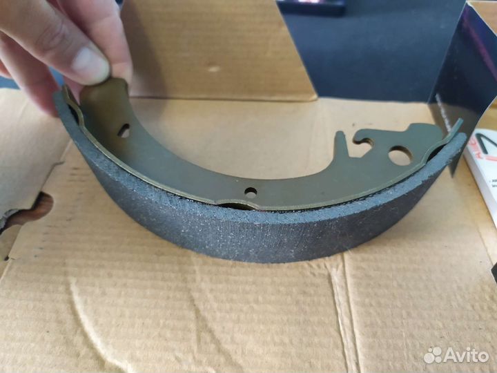 Allied Nippon тормозные колодки барабанные 1701