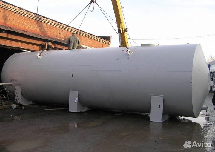Резервуары горизонтальные, вертикальные стальные