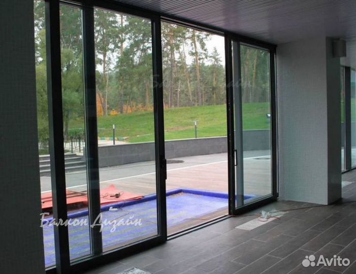 Остекление холодное для террас, веранд, беседок