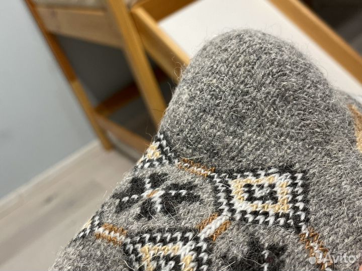 Носки детские овечья шерсть 100 24-26 размер