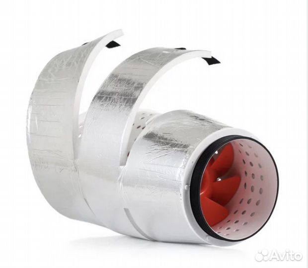 Канальный вентилятор бесшумные 100 125 150 200