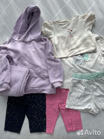 Вещи на девочку пакетом 128