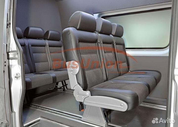 Складной диван-трансформер на рельсах