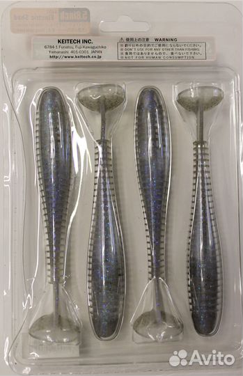 Силиконовая приманка Keitech Swing Impact Fat 5.8