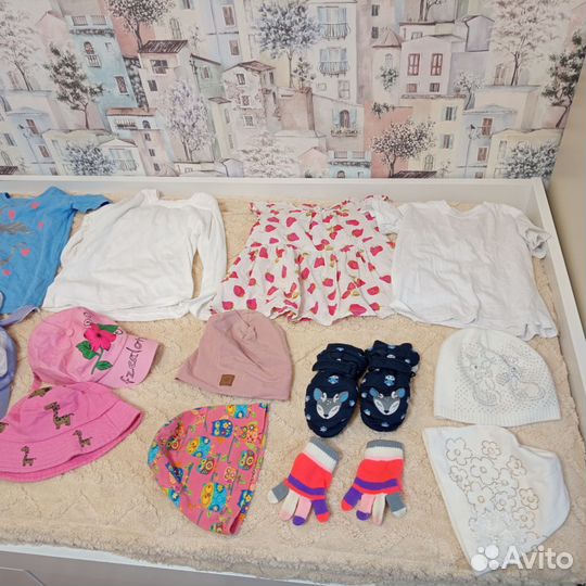 Детские вещи пакетом на девочку 110 116