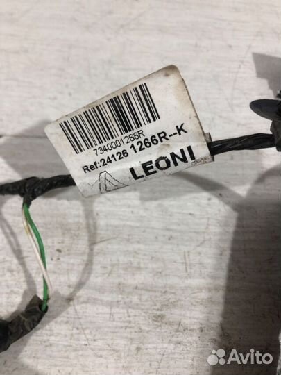 Проводка двери задняя левая renault logan 2 1.6 мт