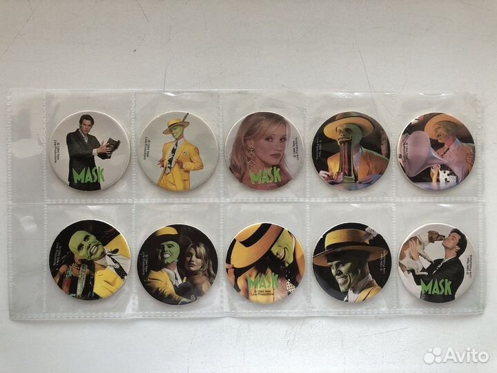 Фишки, кепсы, сотки, маска, the mask