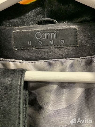 Плащ кожаный