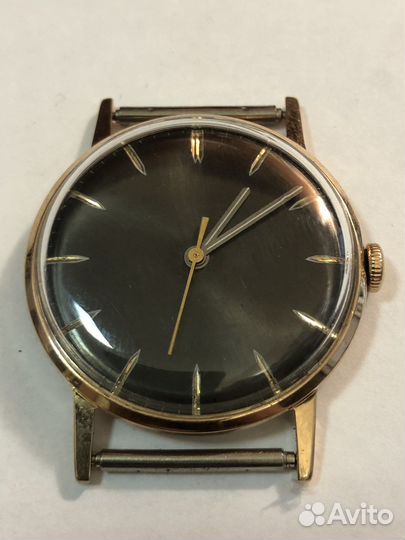 Часы луч золотые СССР