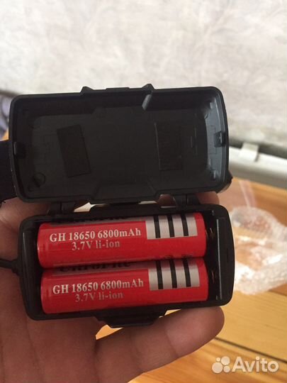 Налобный фонарь аккумуляторный