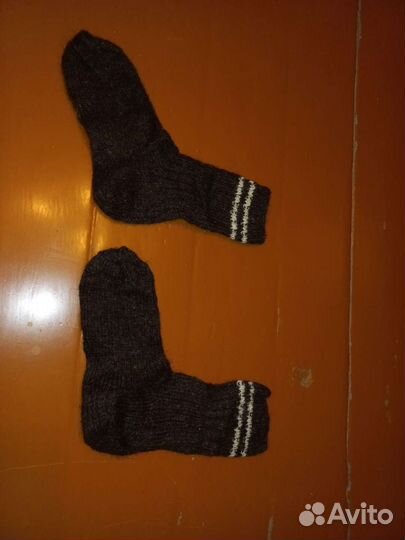 Носки из овечьей шерсти