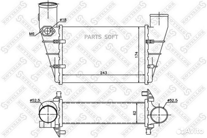 Stellox Интеркулер