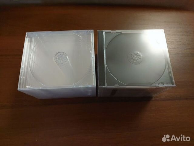 Коробка CD-BOX jewel (одинарный-прозрачный-черный) объявление продам