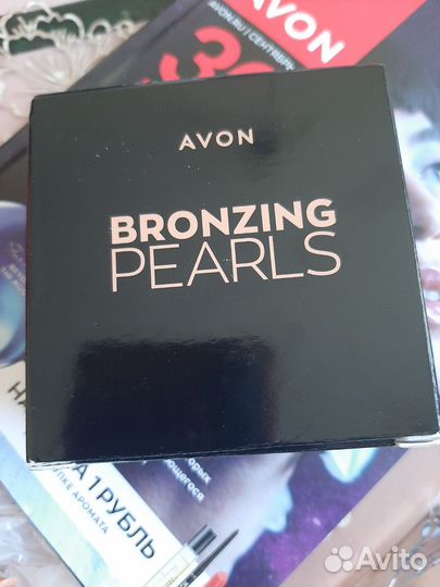 Румяна в шариках эйвон