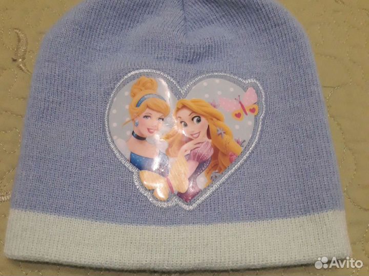 Комплект шапка и Шарф для девочки