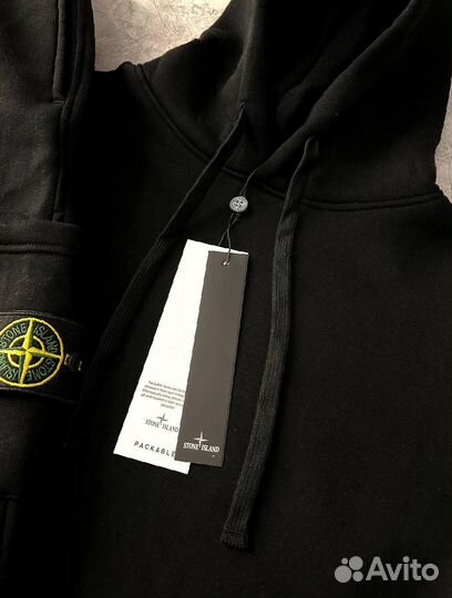 Спортивный костюм Stone Island черный LUX