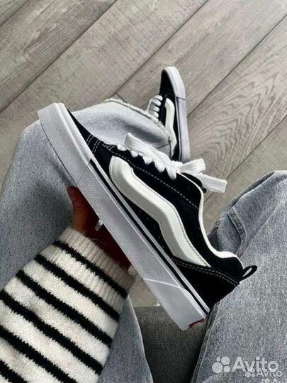 Vans Knu Skool дутыши женские (premium)