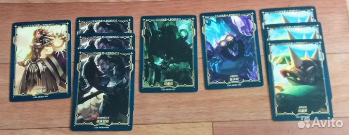 League OF legends коллекционные карточки