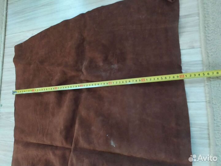 Отрез ткани. Замш.ссср