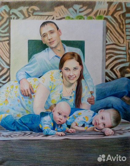 Портреты и картины на заказ, роспись стен