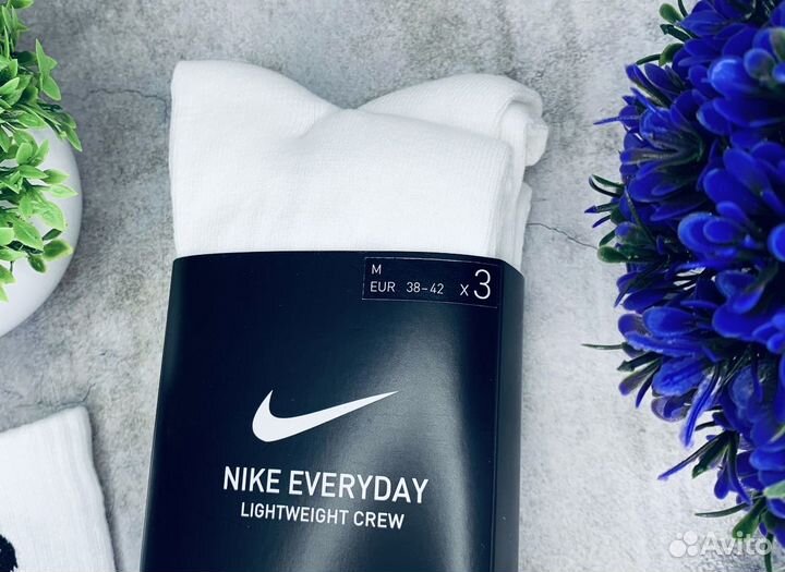 Носки Nike белые оригинал