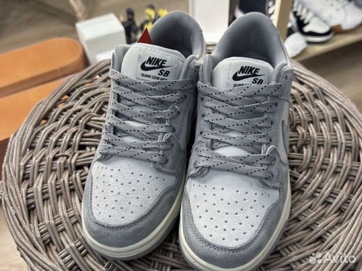 Nike Sb Dunk Low Gray (Серые, Новые)