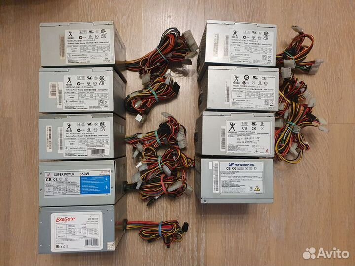 Блоки питания 300w 350w 400w 450w 500w рабочие