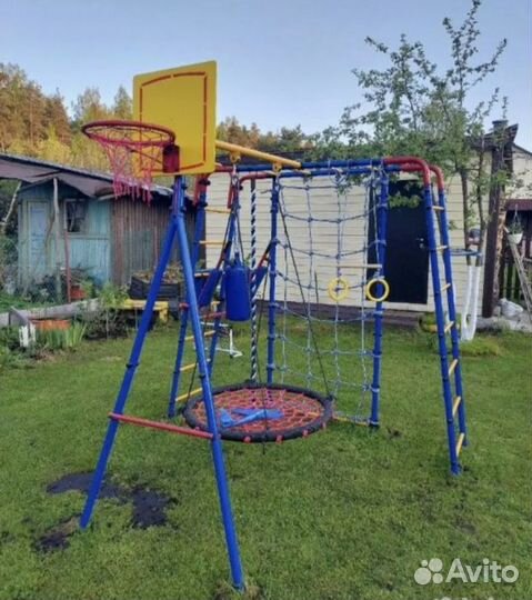 Детская спортивная площадка Качели гнездо