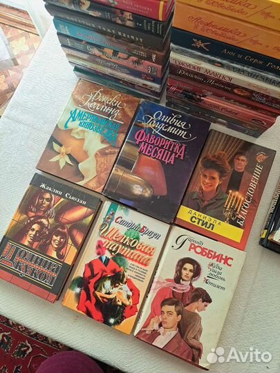 Женские любовные романы в отличном состоянии