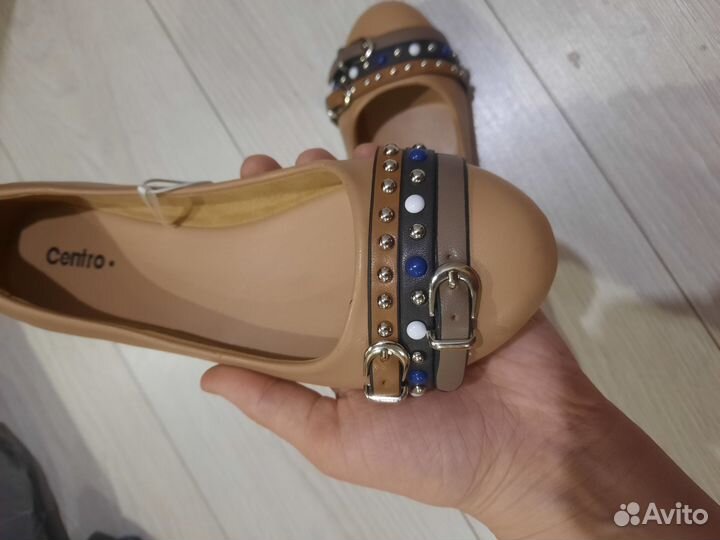 Новые балетки 38