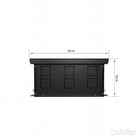 Внутрипольный конвектор с естественной конвекцией