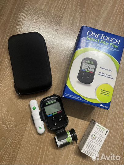Глюкометр one touch select plus flex