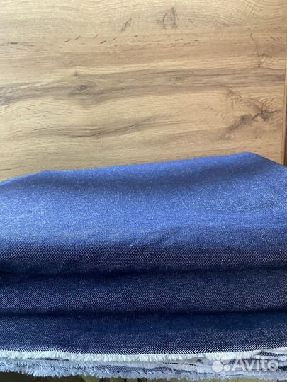 Отрез джинсовая ткань