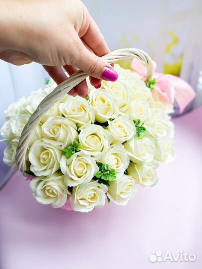 Букеты из мыла ручной работы