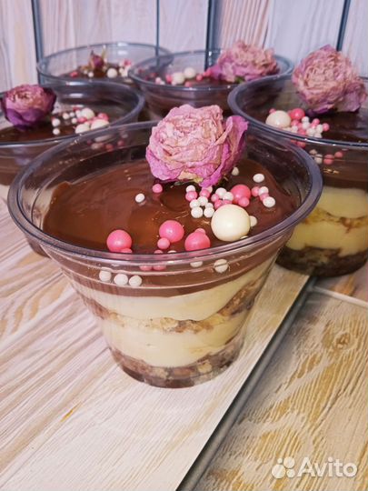 Пирожное в стакане, на заказ, Челябинск, амз