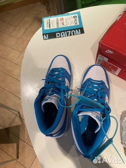 Nike dunk high laser blue