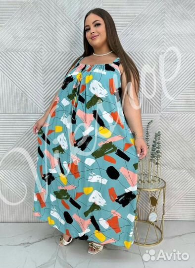 Сарафаны большой размер до 66-68