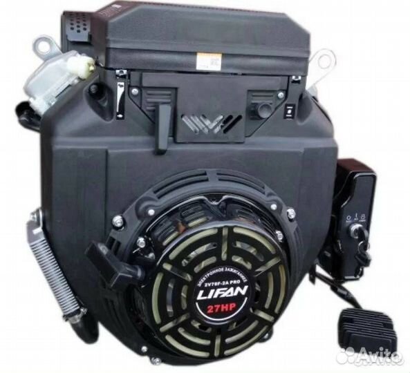 Двигатель Lifan 27л.с + катушка 20А+эл.стартер