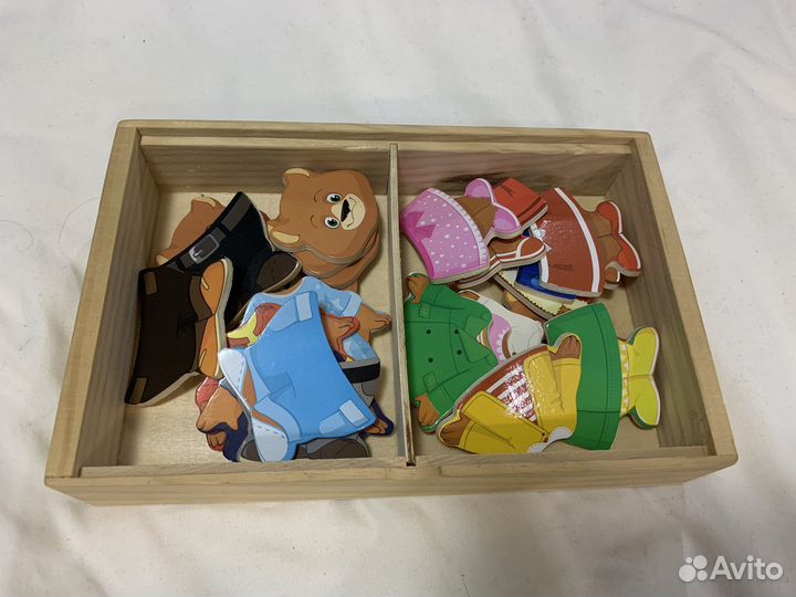 Мантессори одень мишек