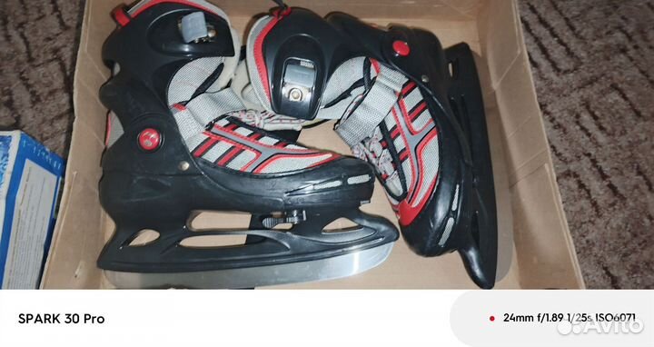 Коньки Раздвижные детские 34-37