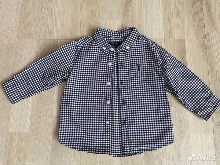 Рубашка для мальчика 9-12 мес Next