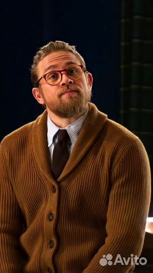 Кардиган мужской вязаный кф Джентельмены