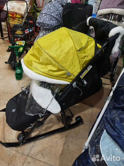 Коляска санки