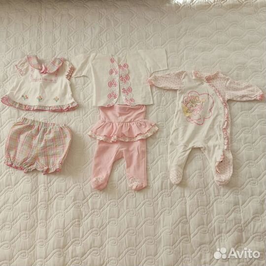 Детские вещи пакетом для девочек