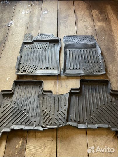 Автомобильные коврики резиновые на тойоту прадо