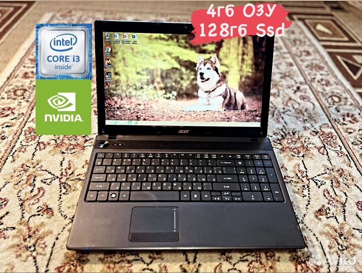 Мощный ноутбук Acer для учебы и для игр