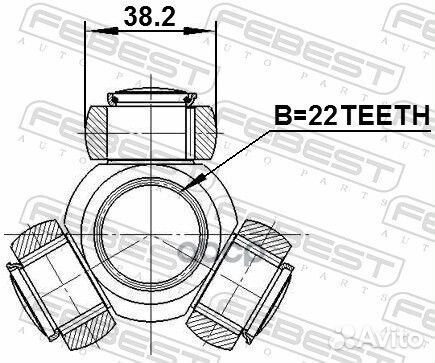 Трипод 0216F15 Febest