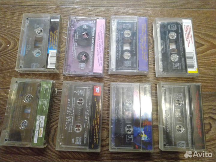 Аудиокассеты Агата Кристи