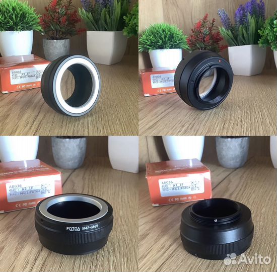 Фото переходник на Nikon Canon Sony M42