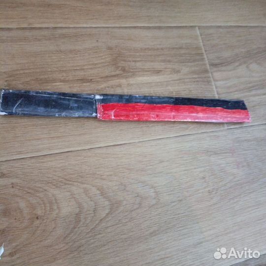 Самодельный нож танто не причиняет вреда здоровью